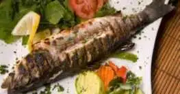 Gegrillter Fisch