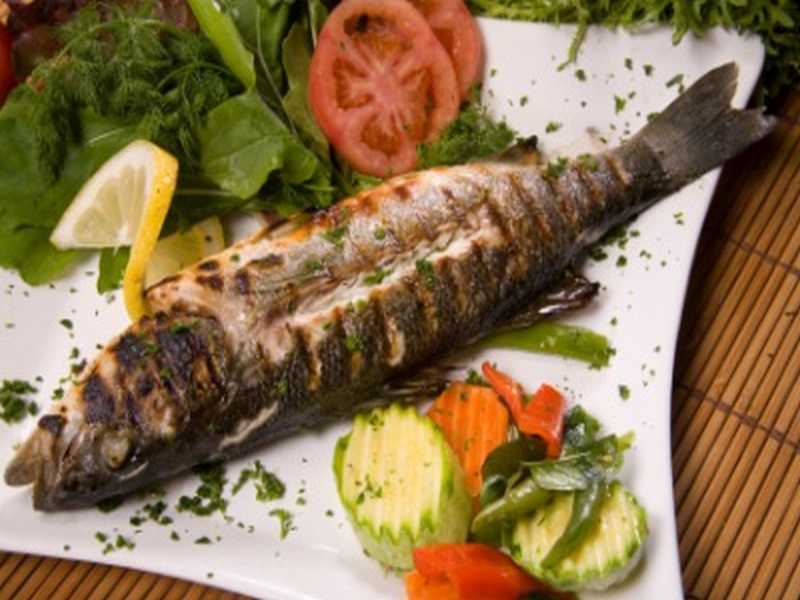 Grillen mit Fisch